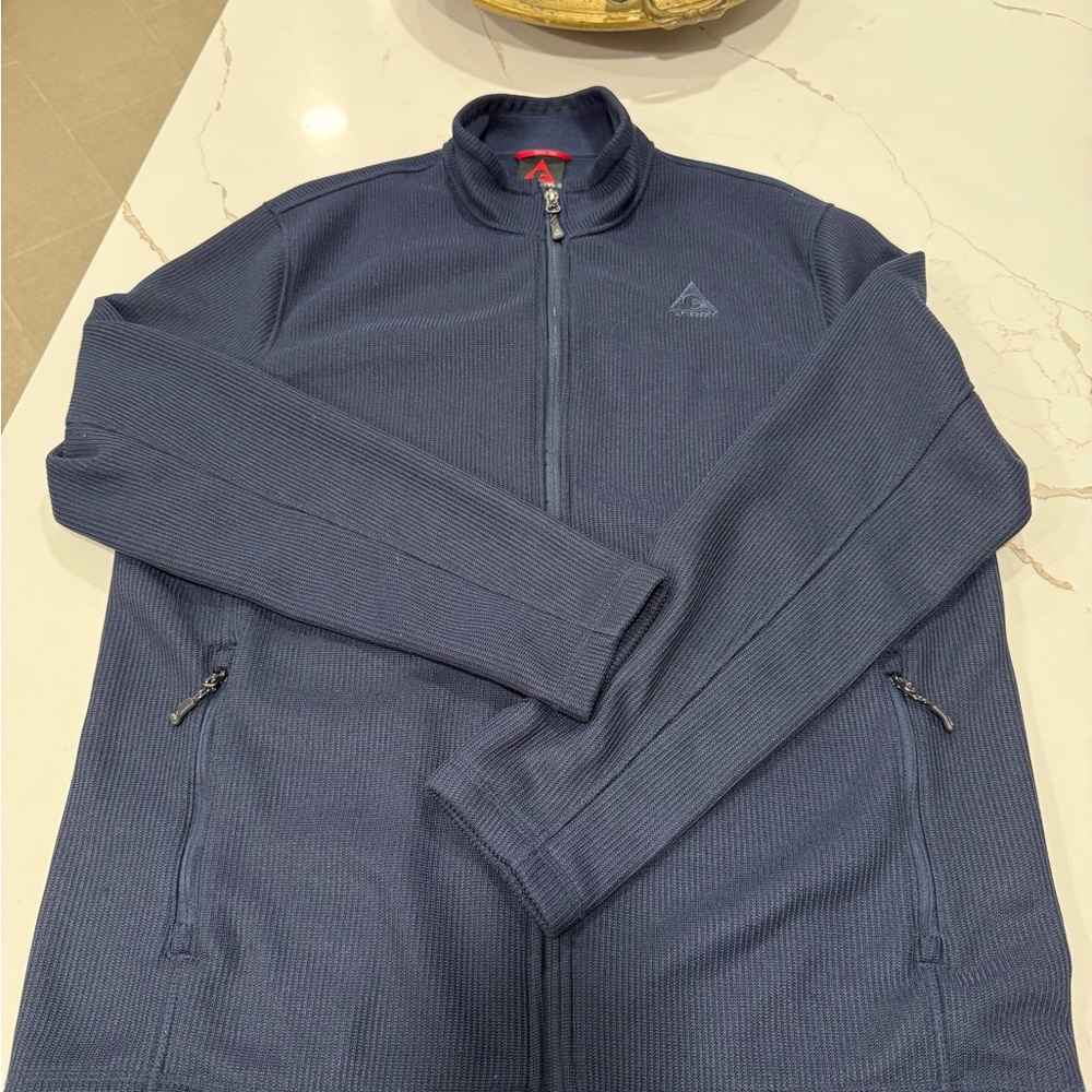Gerry Weber Dark Blue Textured Jacket men’s XL NWOT!